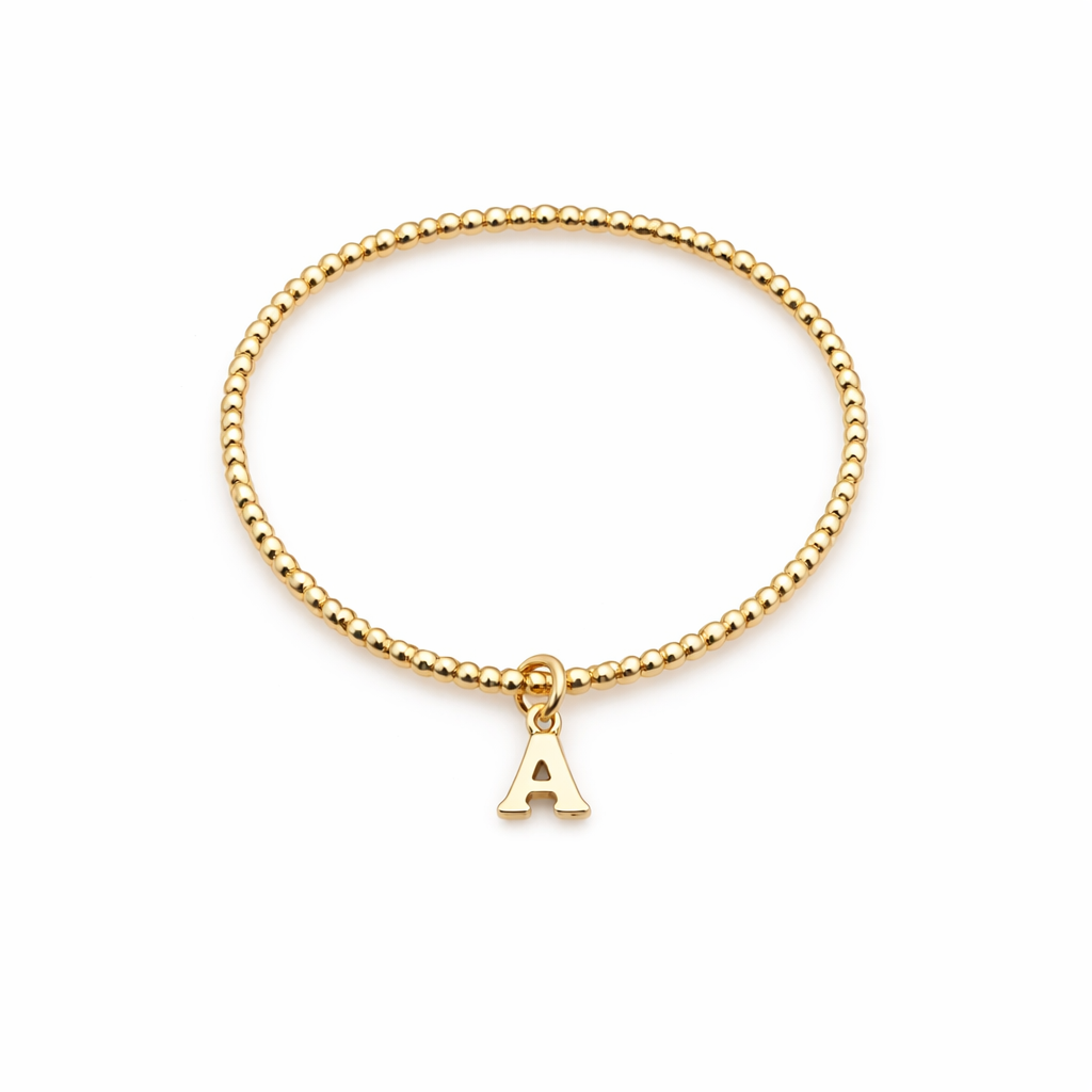 Letter Charm Bracelet