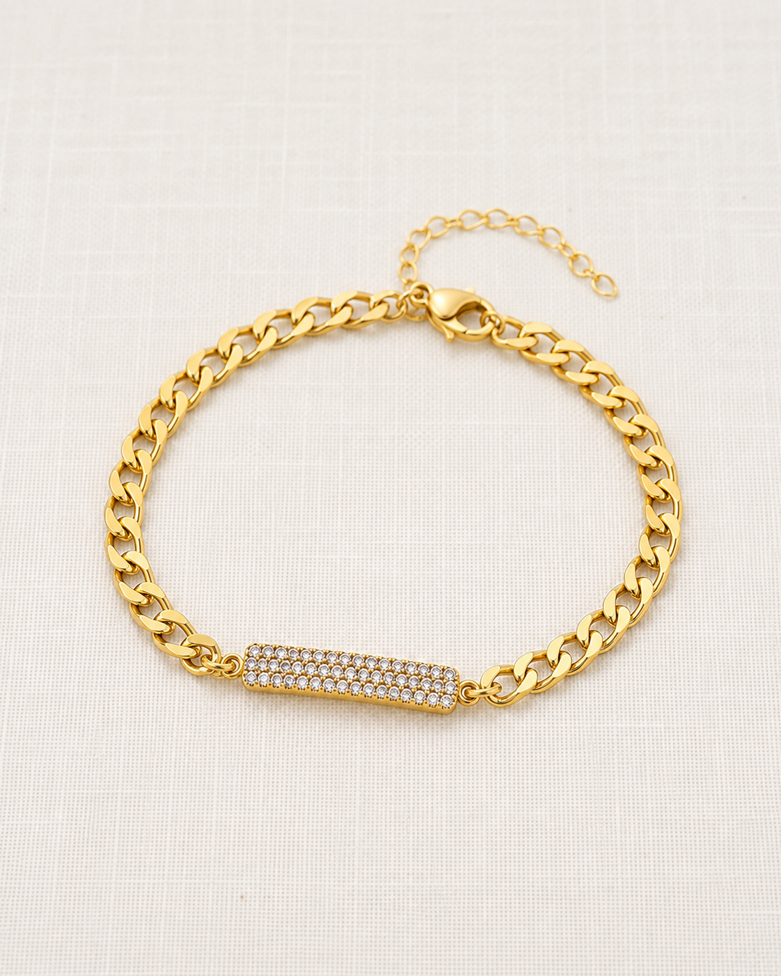 Bling Tab Bracelet
