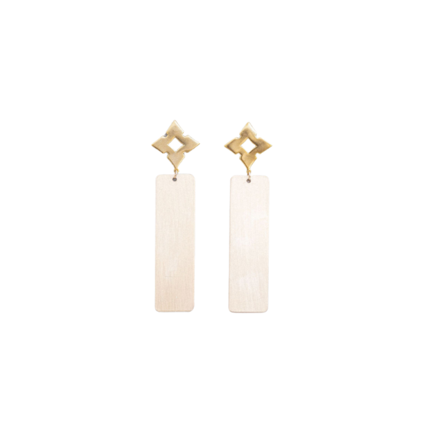 Focus with Mini Oscar Earrings, Manifest Collection, Kristin Hayes Jewelry