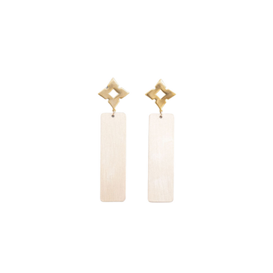 Focus with Mini Oscar Earrings, Manifest Collection, Kristin Hayes Jewelry