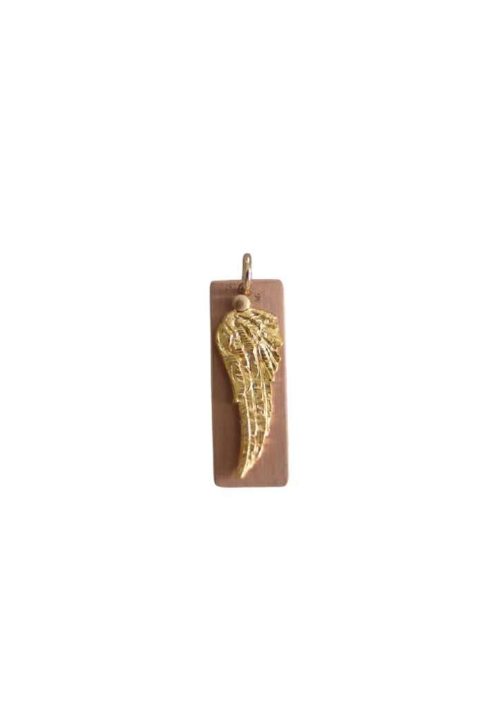 Angel Plate Charm (S)