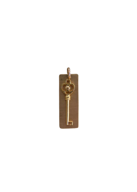 Key Plate Charm (S)