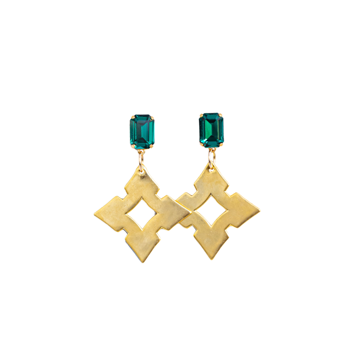 The Emerald Focus Earrings