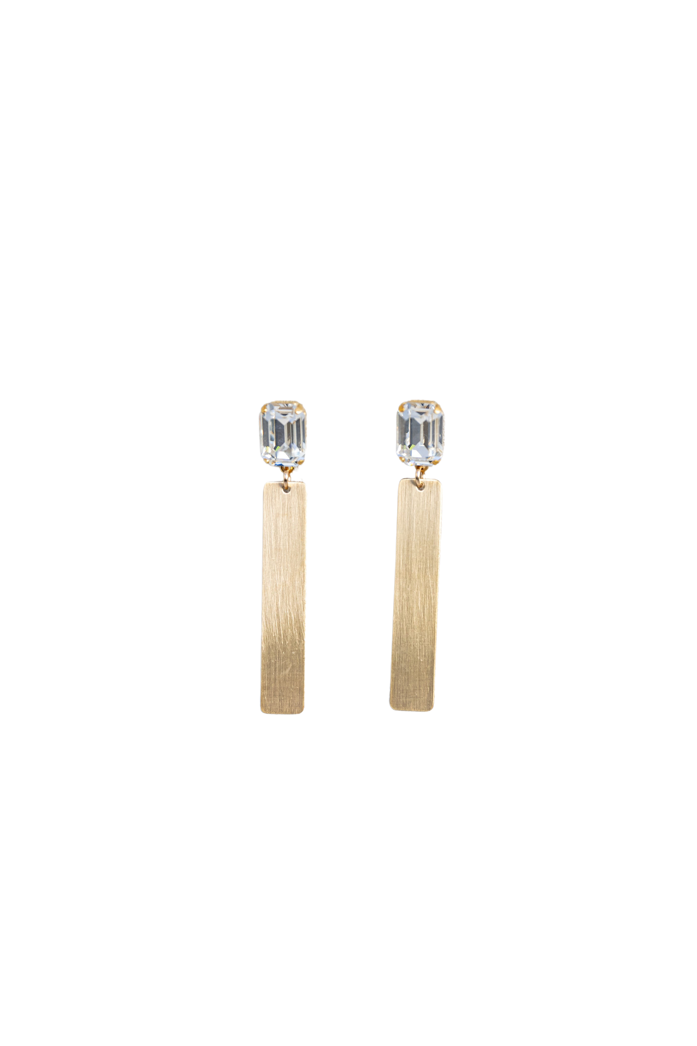 The Crystal Original Tab Earring