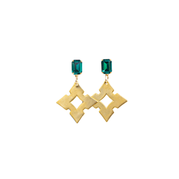 The Emerald Focus Earrings