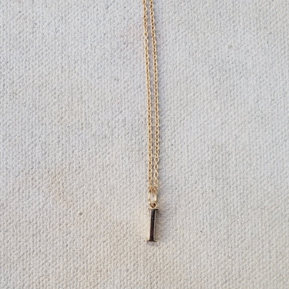 Single Initial Necklace