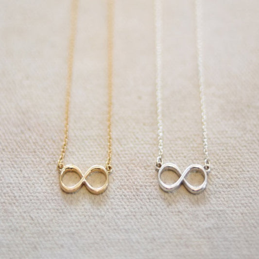 Infinty Necklace by Kristin Hayes Jewelry