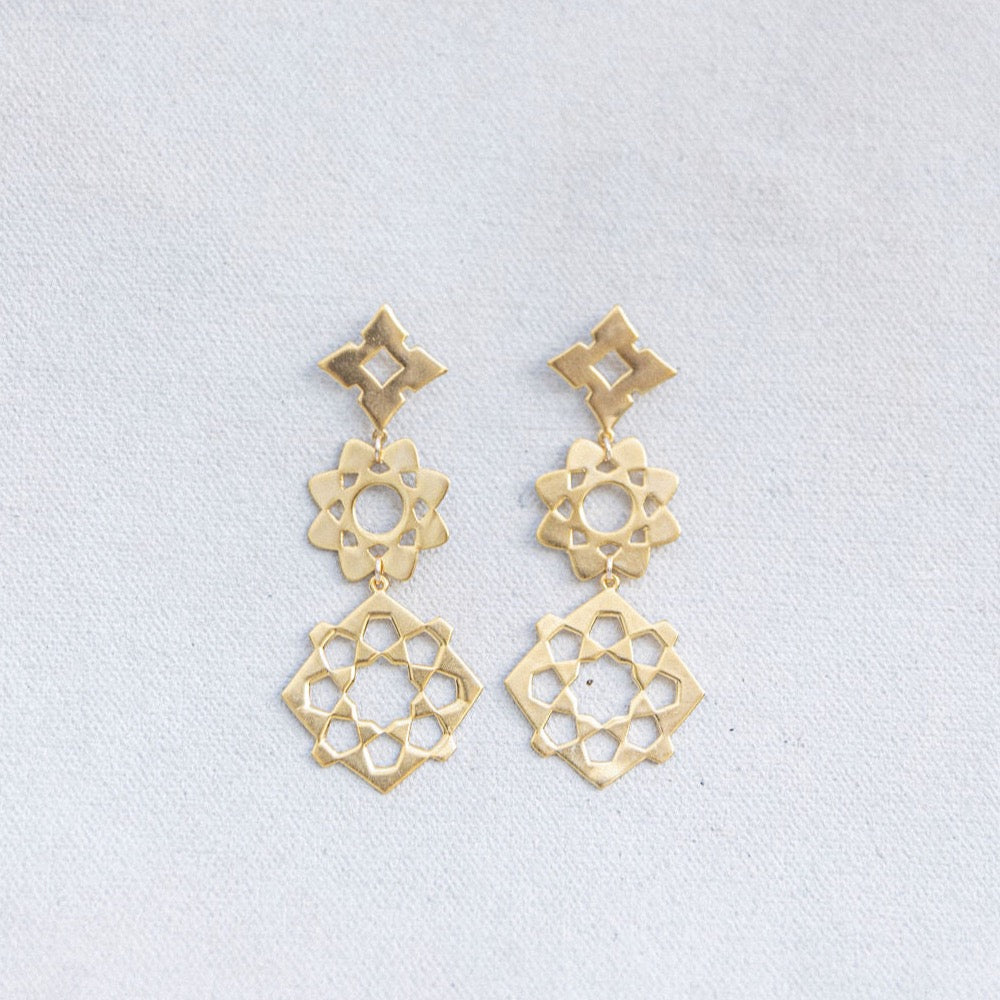 The Manifest Earrings by Kristin Hayes Jewelry