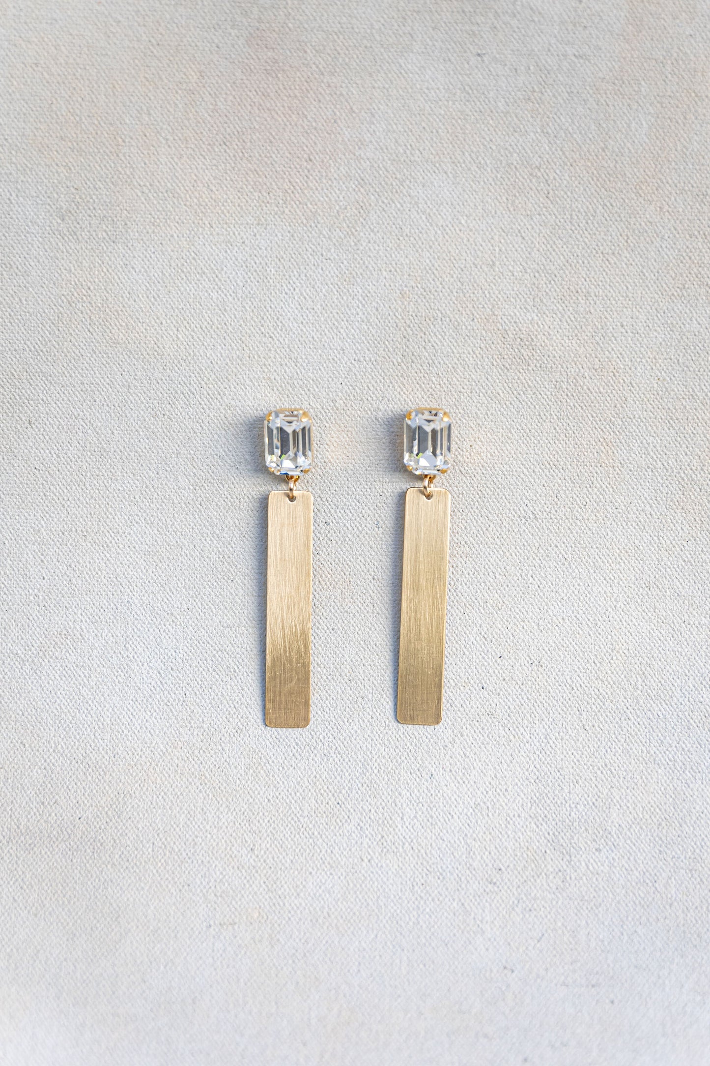 The Crystal Original Tab Earring