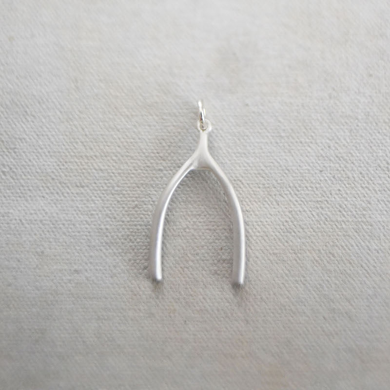 Wishbone Charm