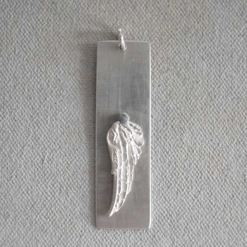 Angel Plate Charm (M)