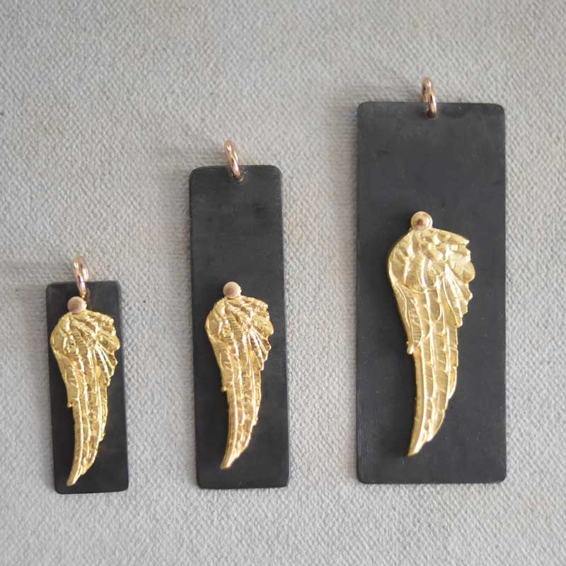 Angel Plate Charm (M)