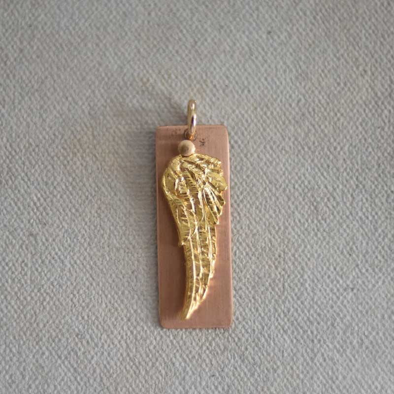 Angel Plate Charm (S)