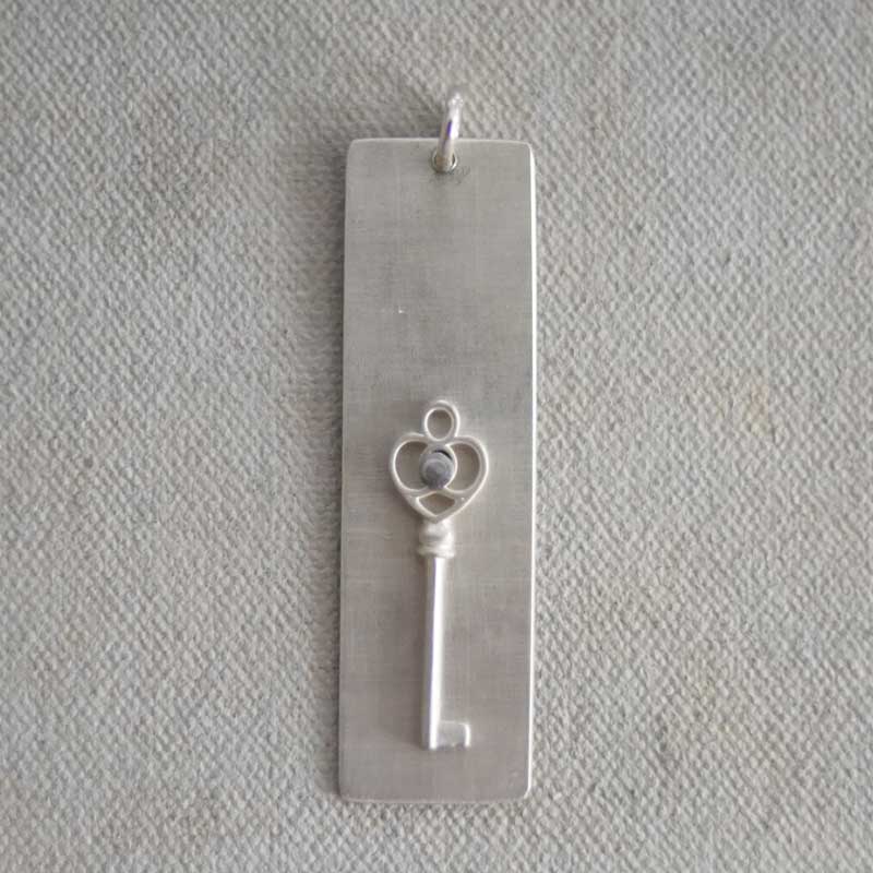 Key Plate Charm (M)