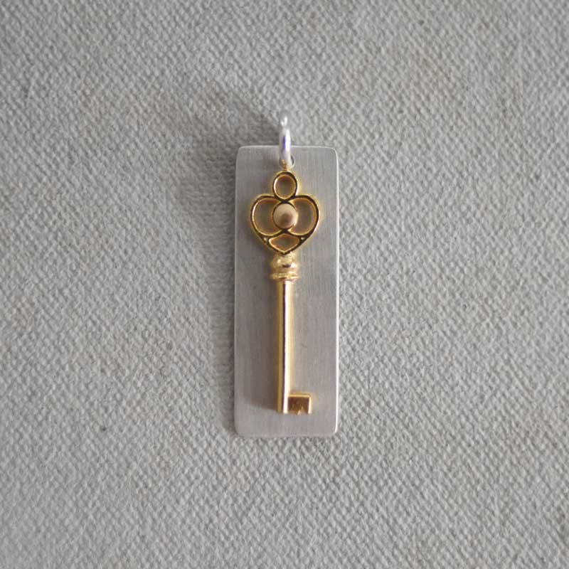 Key Plate Charm (S)