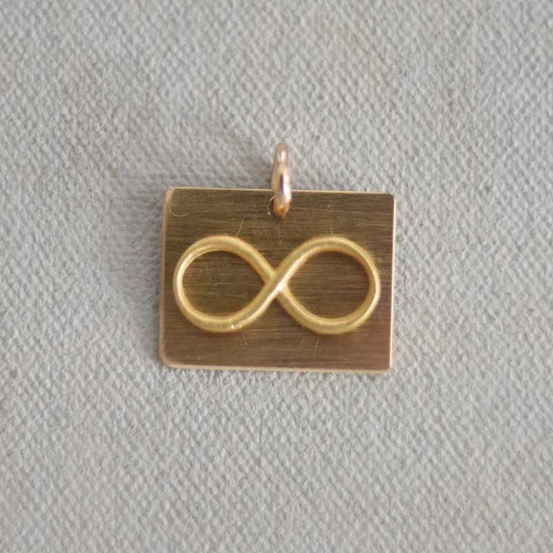 Infinity Plate Charm