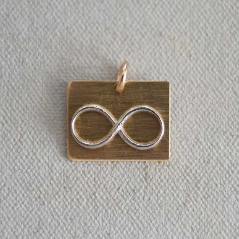 Infinity Plate Charm