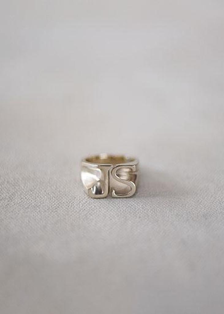 Johnny Initial Ring (Largest Size)