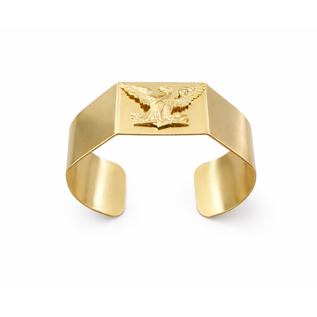 Geometrical Eagle Cuff