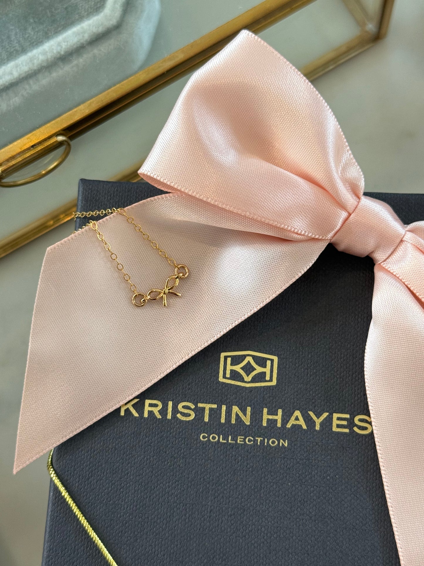 Bow Necklace for Madelyn