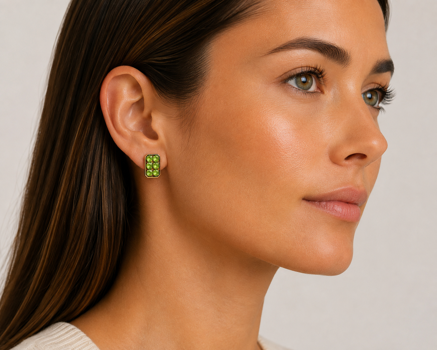Vintage Rose Monte Studs