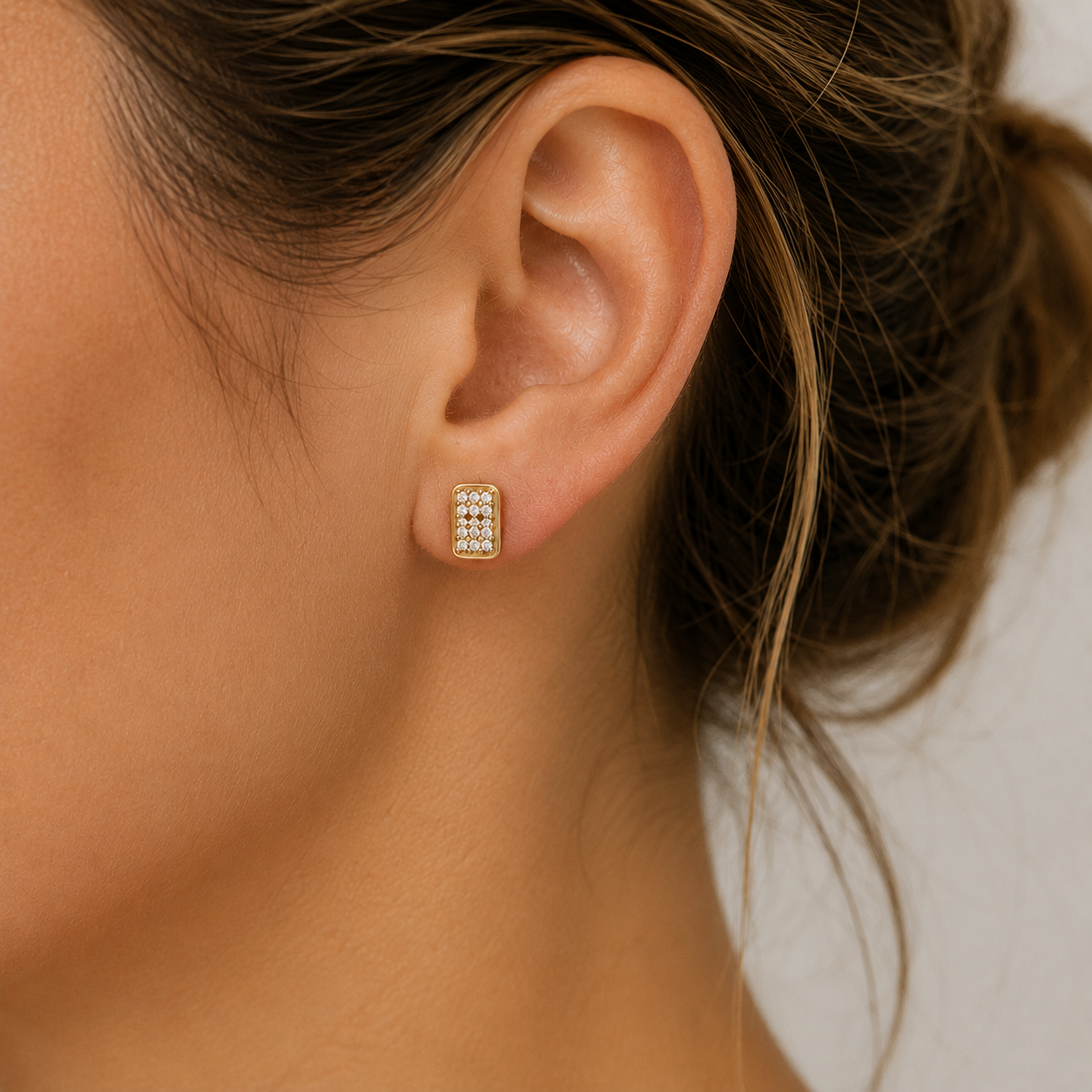 Mini Bling Tab Studs
