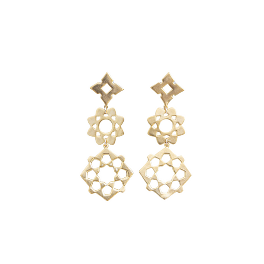 The Manifest Earrings by Kristin Hayes Jewelry