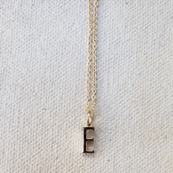 Personalized Single Initial Necklace by Kristin Hayes Jewelry