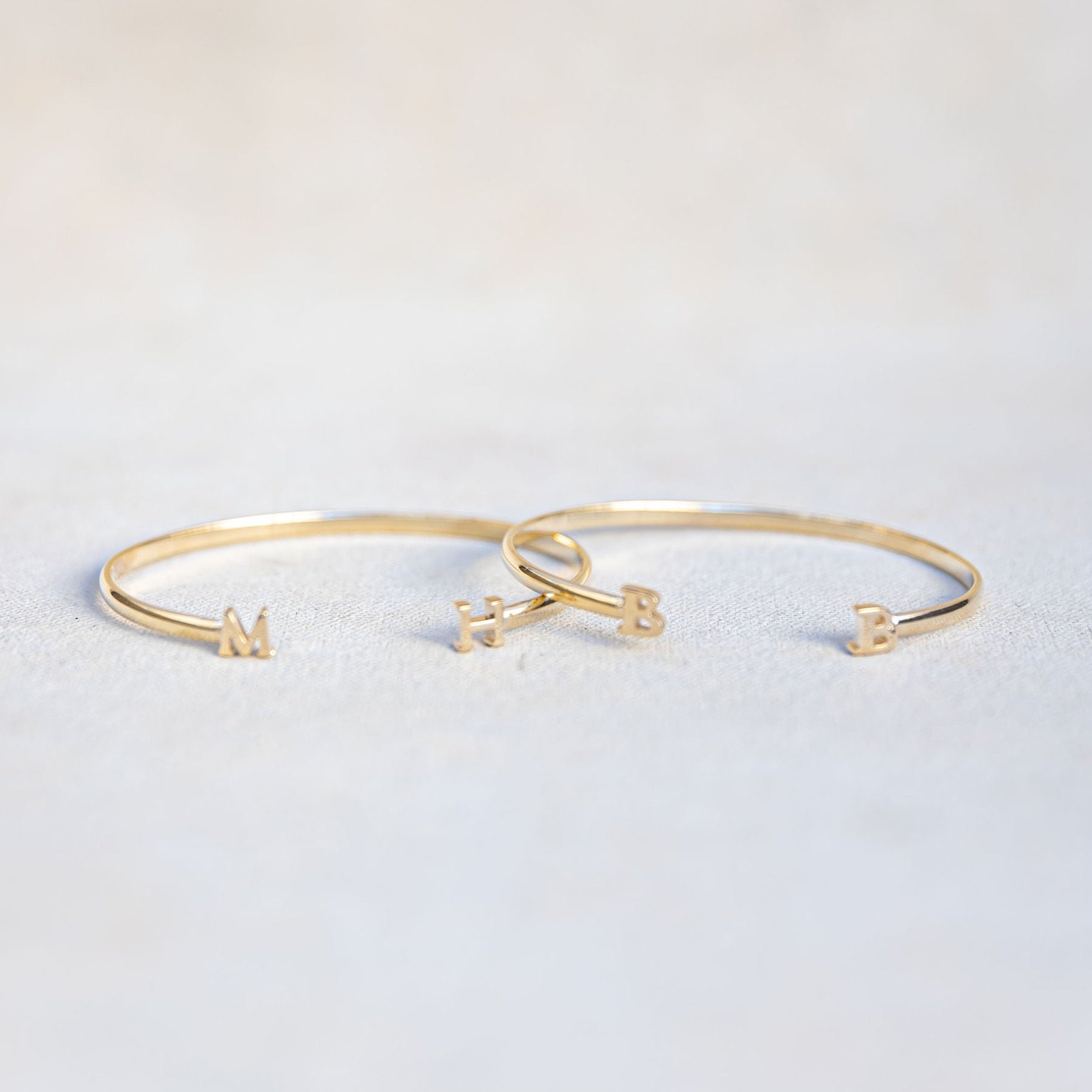 Personalized Initial Ann Cuff by Kristin Hayes Jewelry