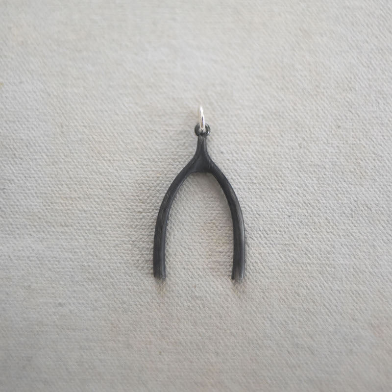 Wishbone Charm